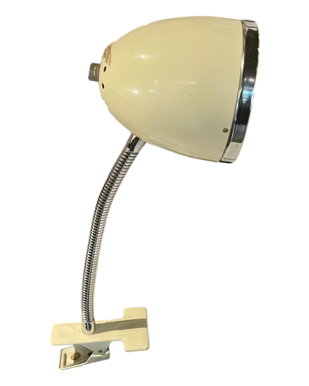 1960's Cream clip on Lamp