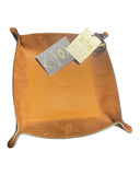 Garuglieri leather tray