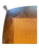 Garuglieri leather tray