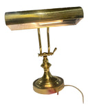 Vintage Brass Bankers lamp