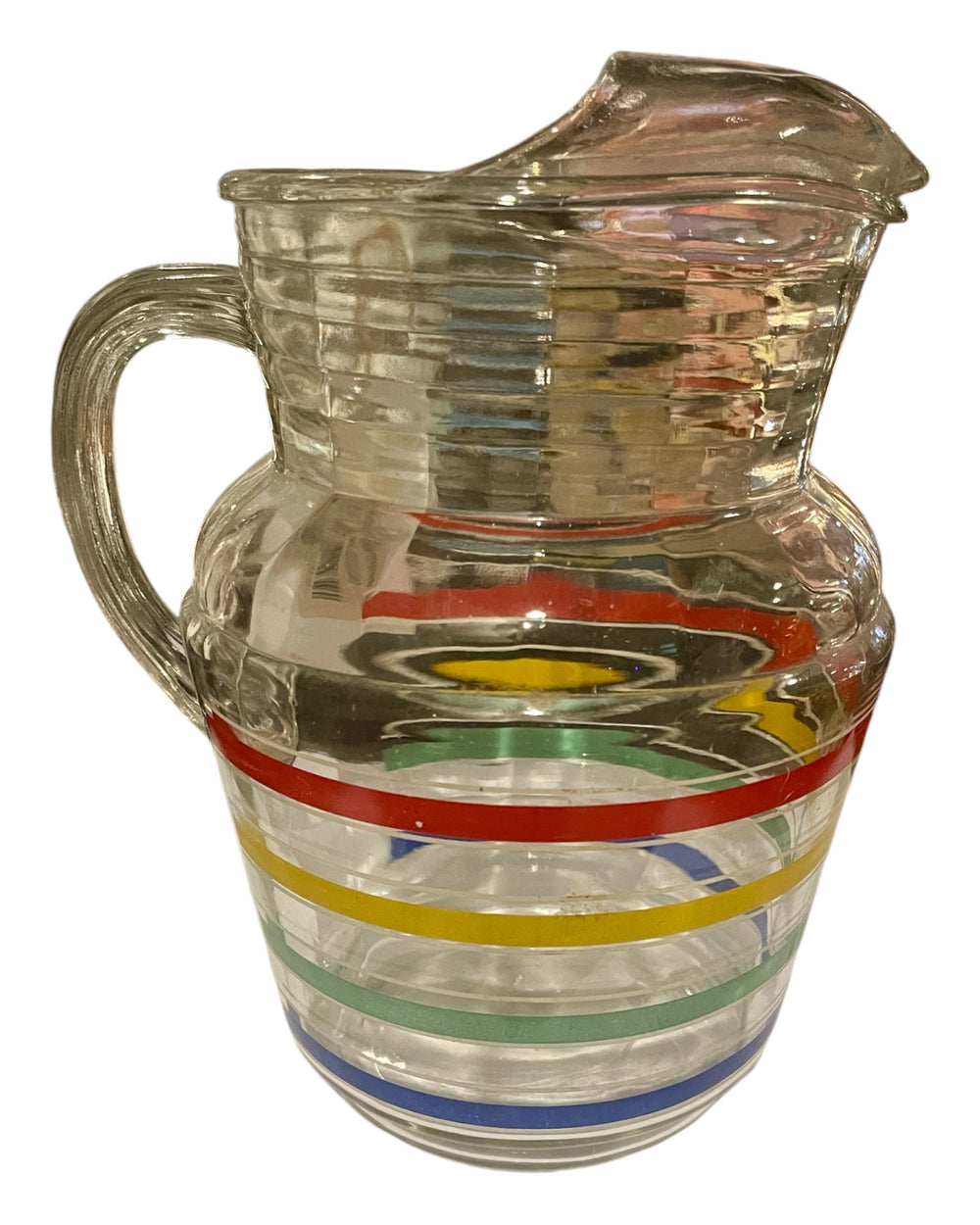 MCM Colored Bands Pitcher