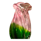 MCM Pink & Green Vase