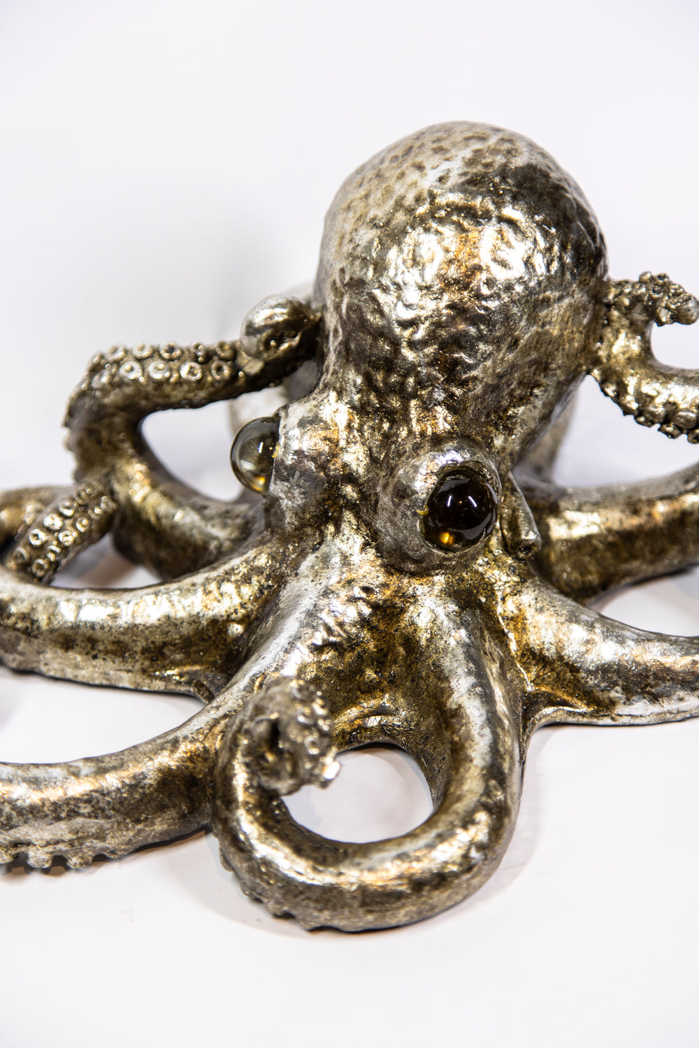 An Octopus Life Sculpture