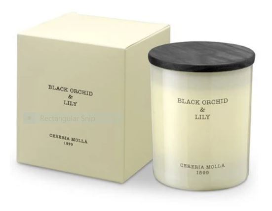 Black Orchid & Lily Candle