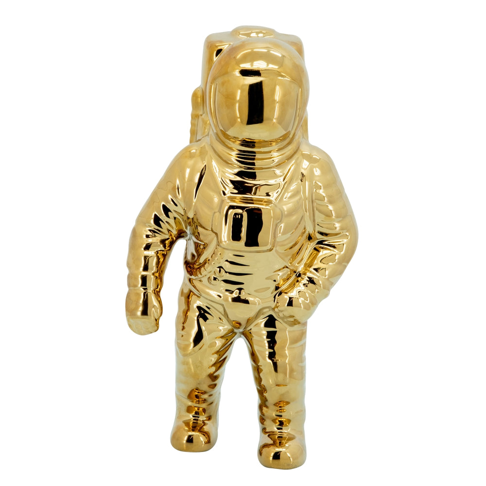 Gold Astronaut Figurine