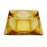 1970's Amber ashtrays