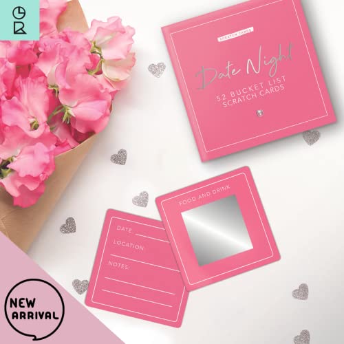 Date Night Scratch off cards