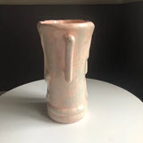 1940's Gonder Powdered Blue & Pink Vase -RARE