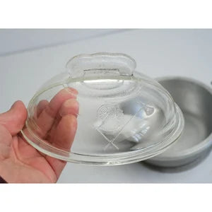 GUARDIAN SERVICE WARE Round Casserole 1 Qt w' Glass Lid