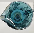 Blue Carnival Pitcher