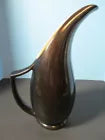 Red Wing MCM Pottery Lotus Bronze Pitcher