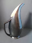 Red Wing MCM Pottery Lotus Bronze Pitcher