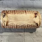 MCM Basket Weave log