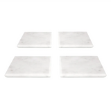 white mabrble Coasters sq